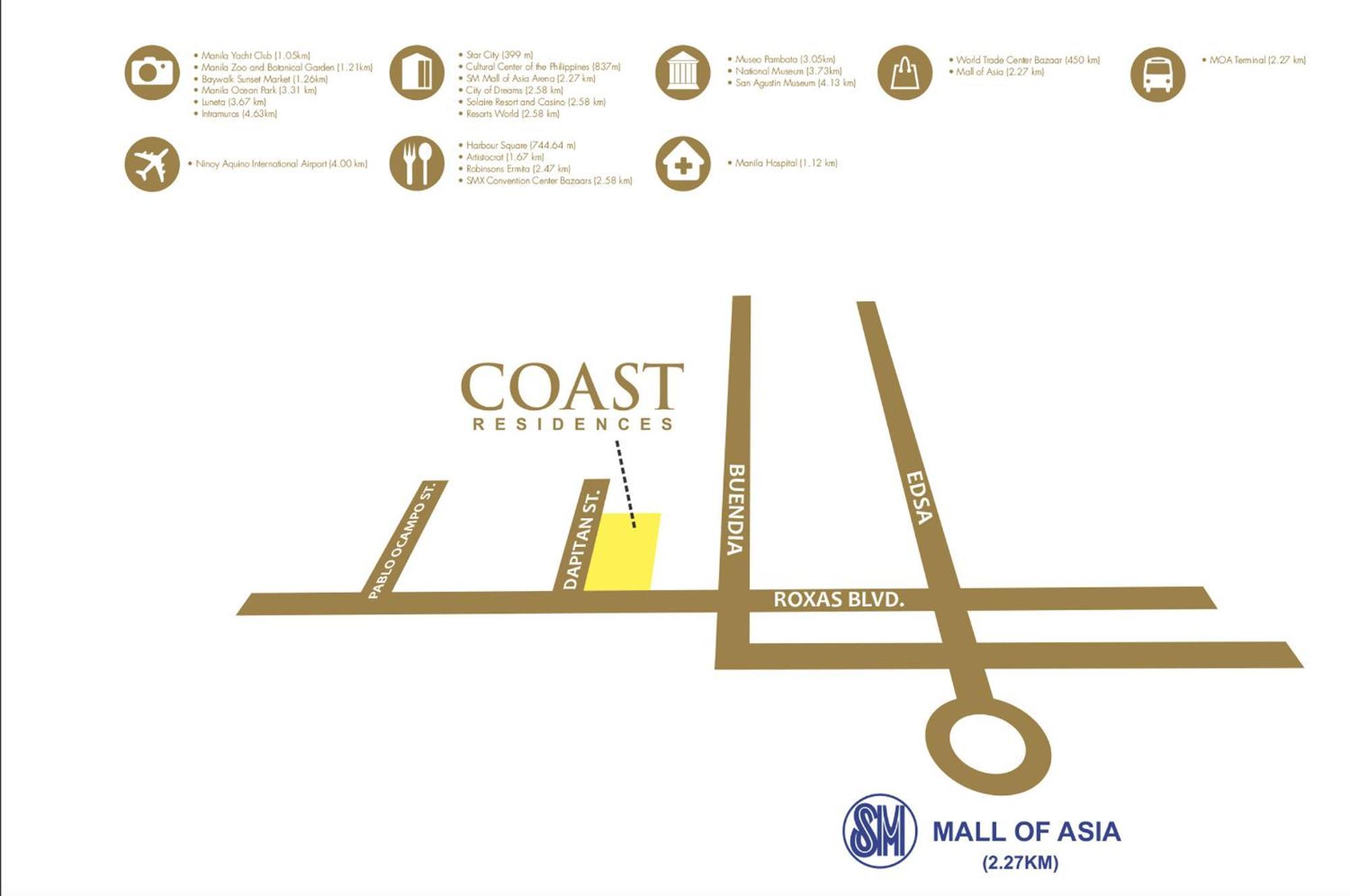 Smdc Coast Residences Pasay Exteriör bild
